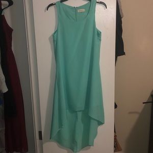 Turquoise dress